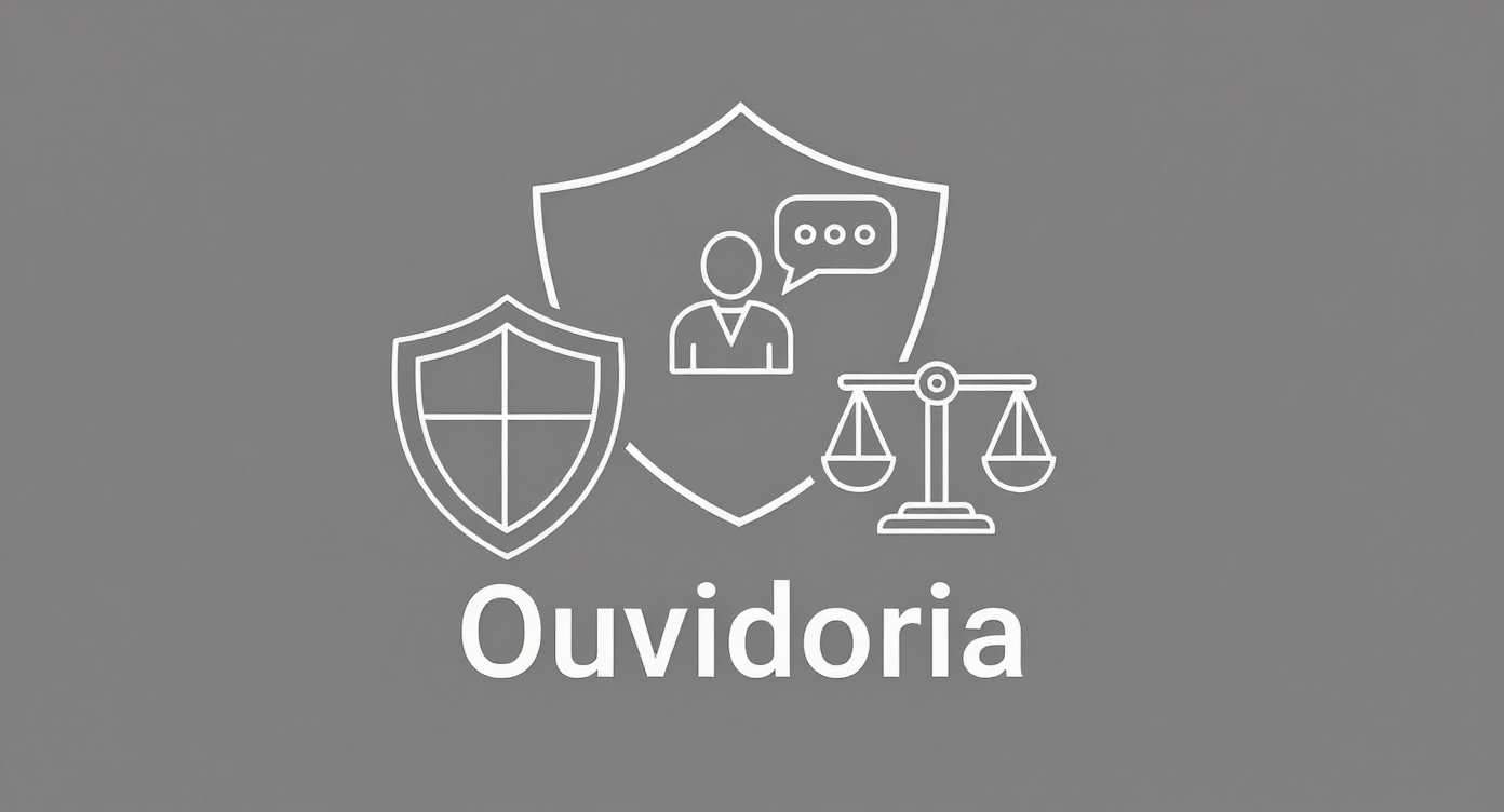 Cuide-se aqui, temos um canal de ouvidoria.